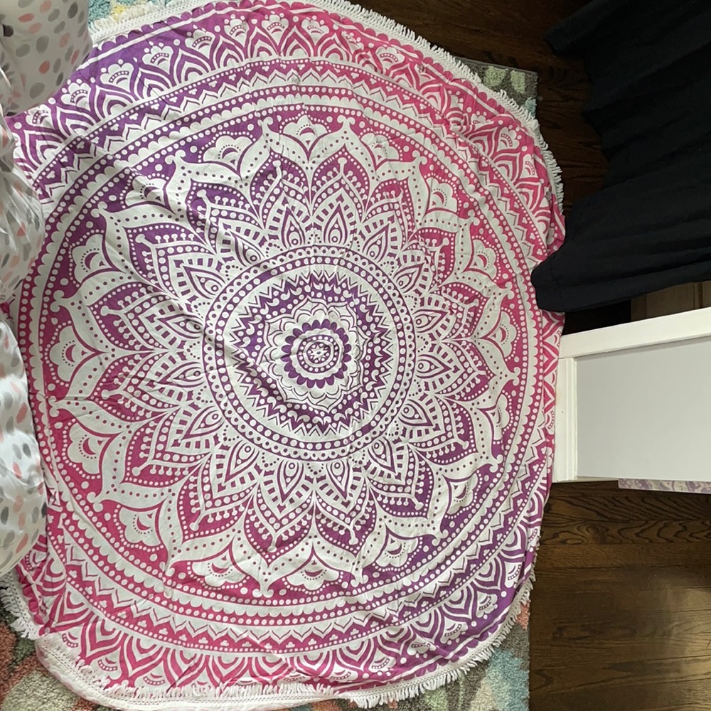 Boho beach blanket